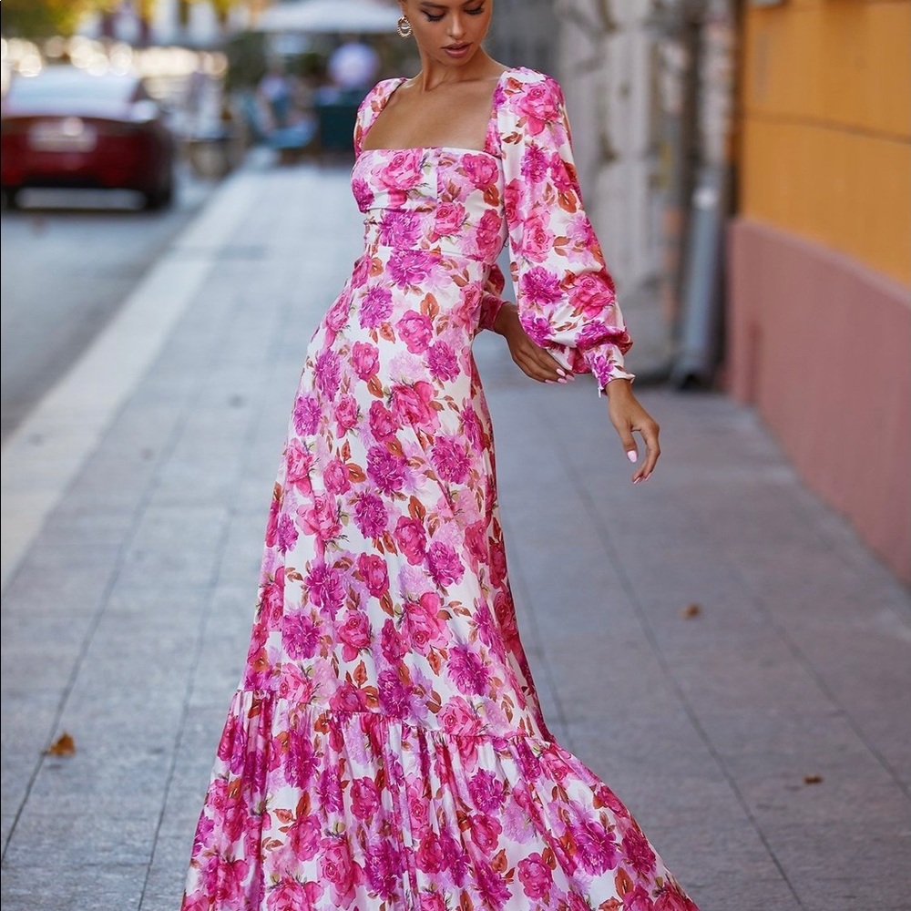 Alamour Melia long sleeve dress